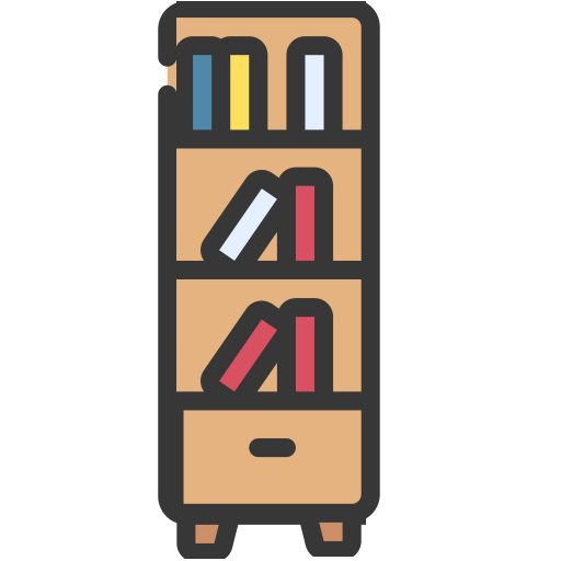 Bibliotheque 1 porte