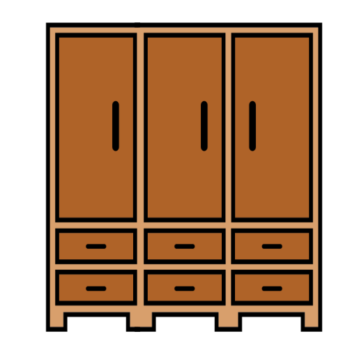 Armoir 3 portes