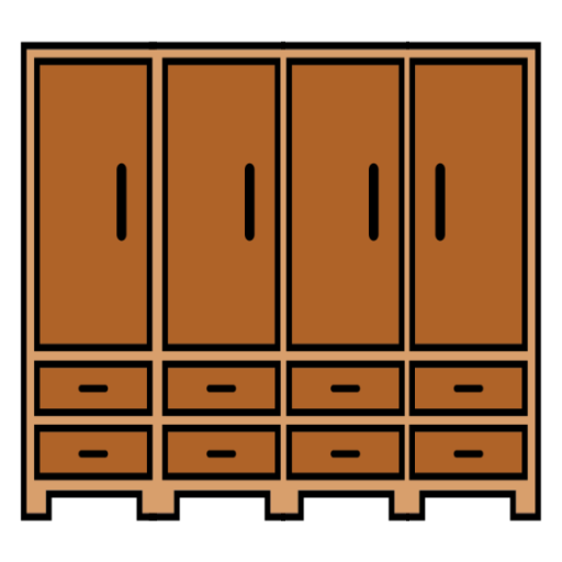 Armoir 4 portes